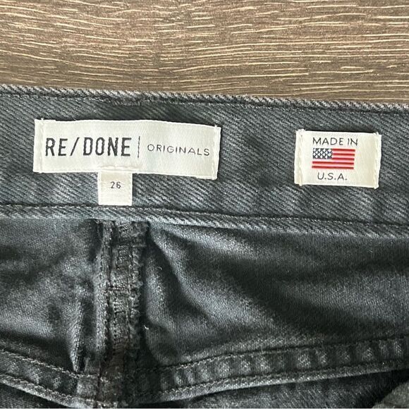 RE/DONE 90’s Mini Skirt in Washed Black. Size 26. NWT! - Picture 6 of 16